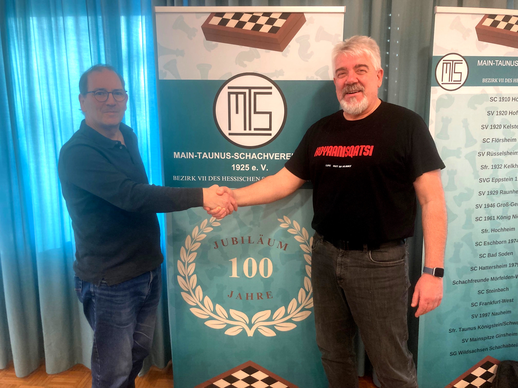 Staffelübergabe Henrici Weber